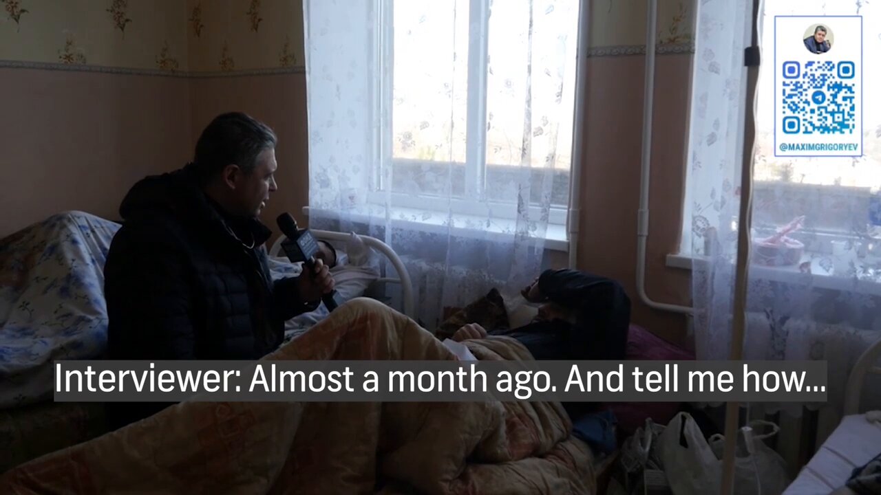 A citizen of Mariupol says a month ago he was wounded as a result of shelling from "Azovstal", where the militants of the "Azov" national battalion were located, who were shelling the city