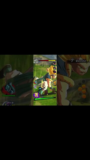 Dragon Ball Legends - Sparking Super Saiyan Gotenks Galactic Donut Gameplay (DBL06-01S)