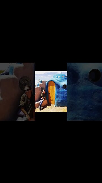 The Earthbag Domes at Ransom Ranch #offgrid #shorts