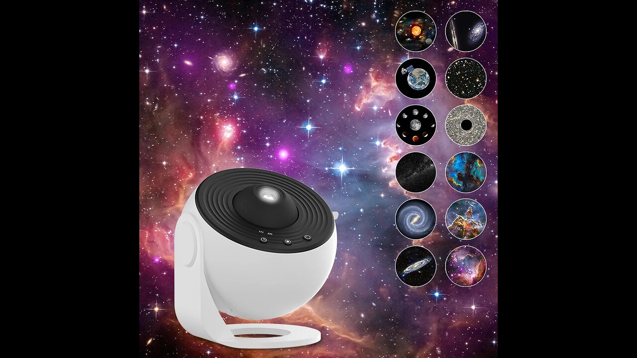 Night Light Galaxy Projector