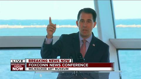 Gov. Walker: Foxconn to put Wisconsin on global map