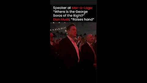 George Soros of the Right Elon Musk