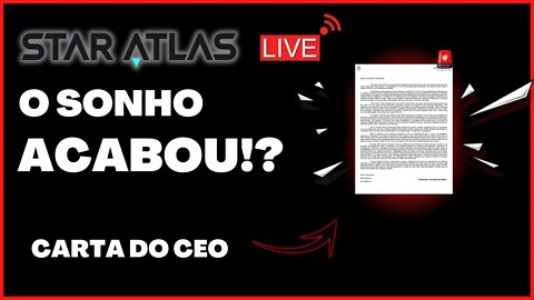 STAR ATLAS CHEGA AO FIM? VENHA SABER COMO O PROJETO FOI AFETADO E O SEU PLANO DE RECUPERAÇÃO.