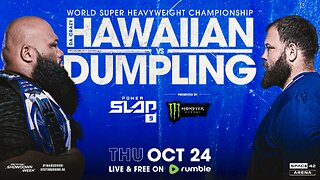 Power Slap 9: Da Crazy Hawaiian vs Dumpling | Thursday October 24th at 12pm ET/9am PT