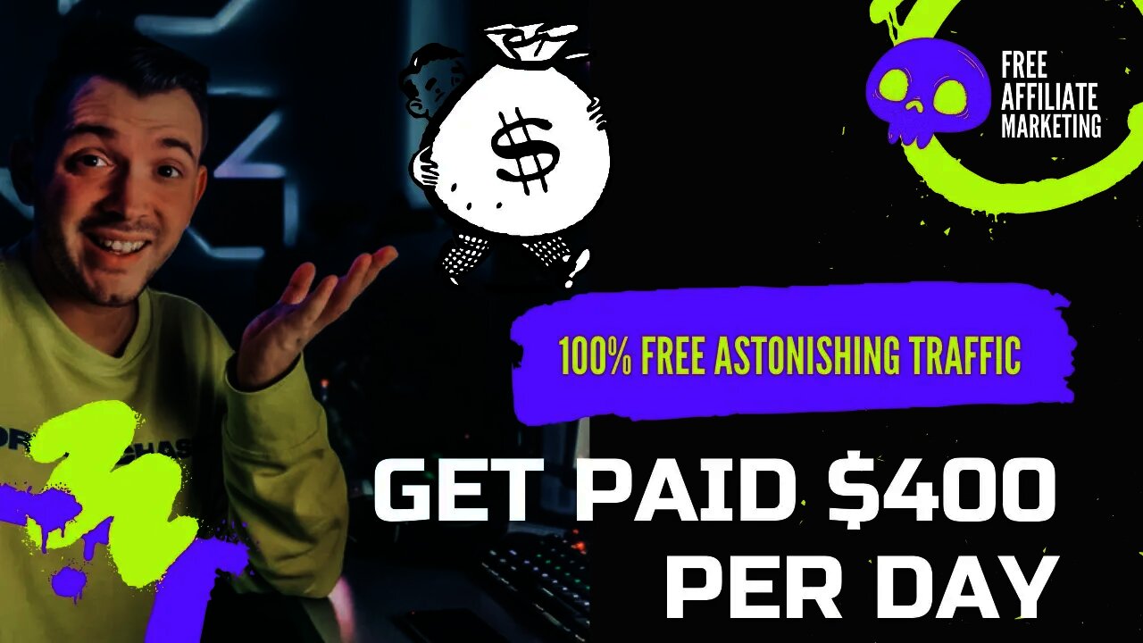 Get Paid $400 A Day On Clickbank With Free Astonishing Traffic | Affiliate Marketing | Clickbank