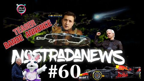 TEASER NostradaNews #60 Live Youtube JEUDI 19h