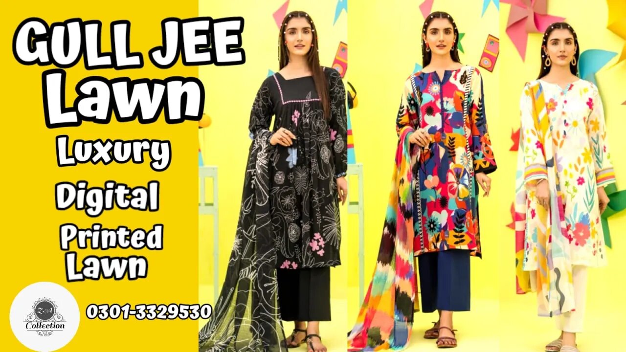 POPINN GULL JEE LAWN || ZAIN.AAYAN COLLECTION ||