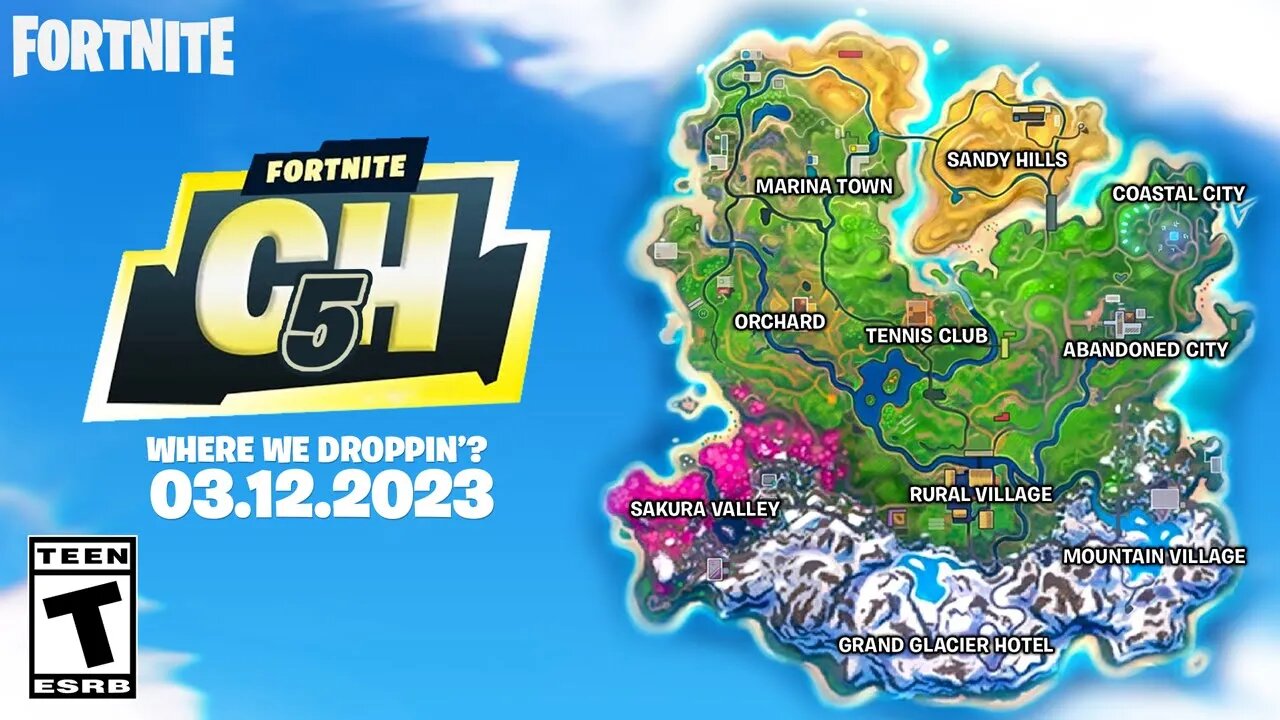 Fortnite Chapter 5 - Season 1 (MAP REVEALED!)