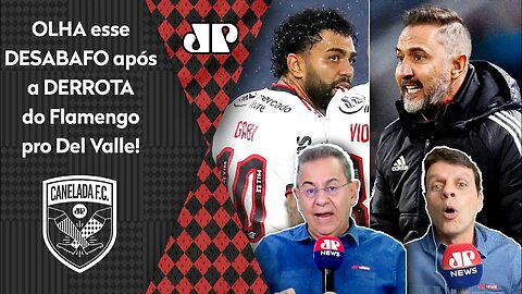 "O Flamengo foi MEDONHO! NADA JUSTIFICA o Vítor Pereira..." OLHA esse DESABAFO após 1x0 do Del Valle