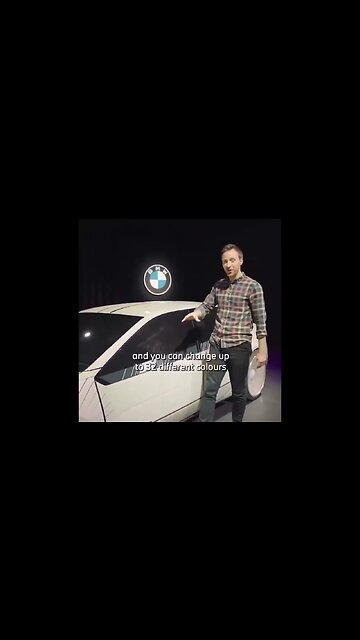 ⚡️BMW introduced the futuristic i Vision Dee sedan, the body of which can change up to 32 colors.