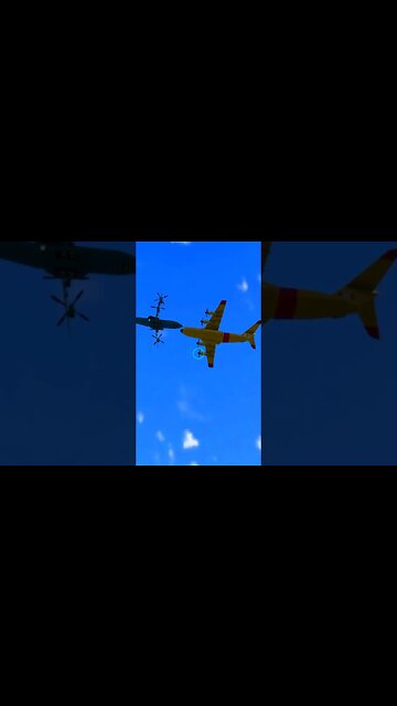 Crashing into PV-40 mid flight | Turboprop Flight Simulator #shorts