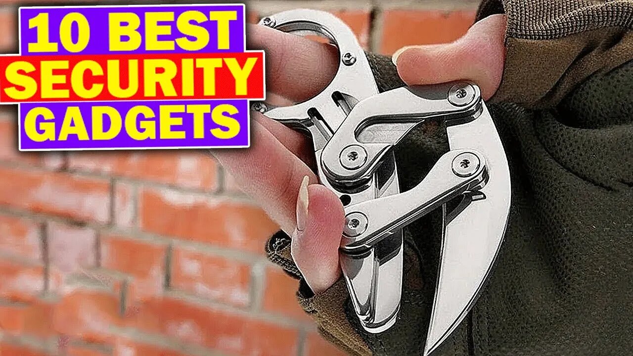 10 Best Gadgets for Self Defense and Security #edc #gadgets