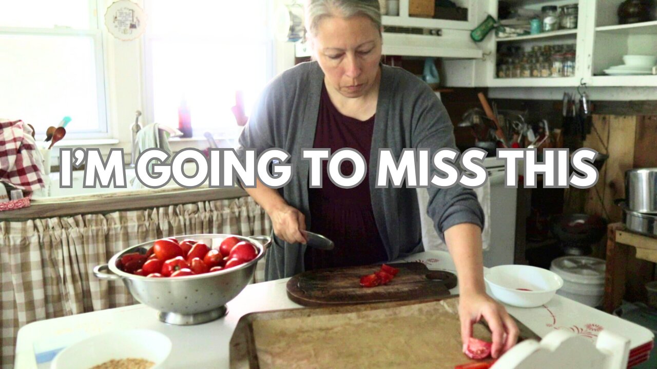 Embracing the end of summer in my Homestead kitchen