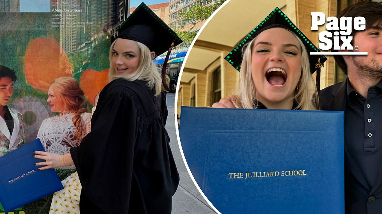 Ben Stiller and Christine Taylor's daughter, Ella, graduates from Juilliard with acting degree