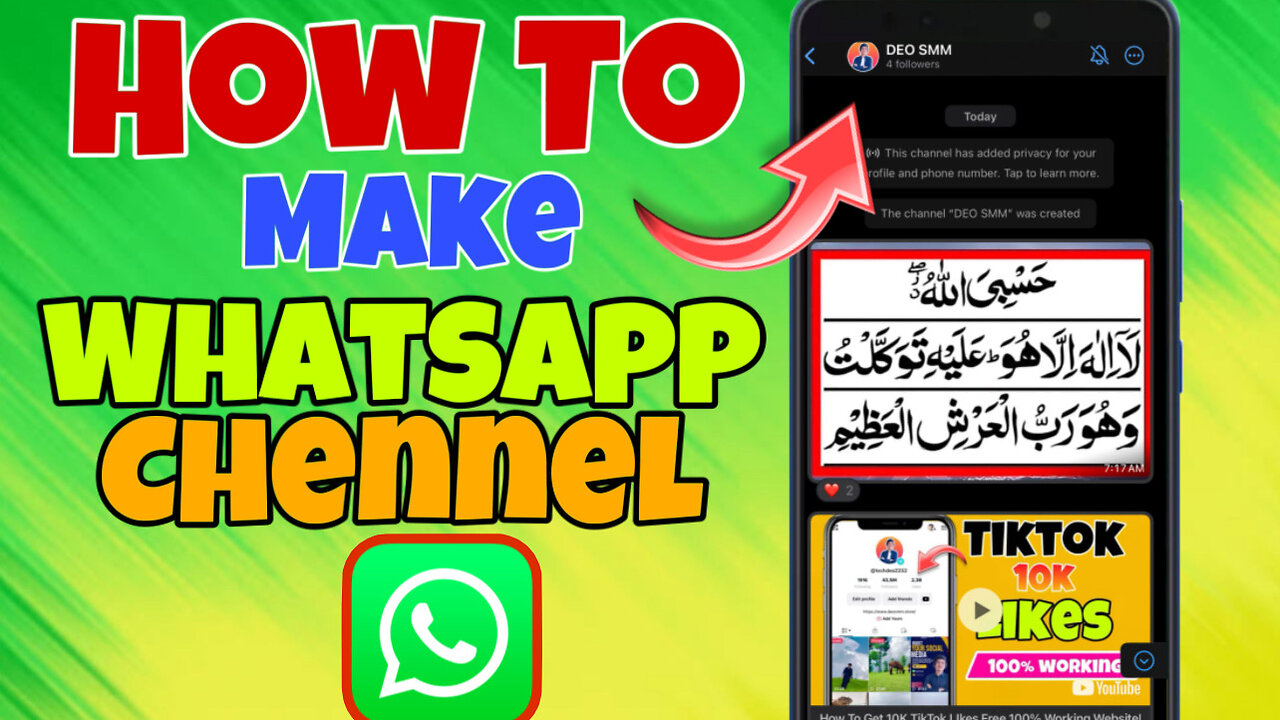 How To Make Whatsapp Chennel Free|Create Whatsapp Chennel|Tech Deo Pashto