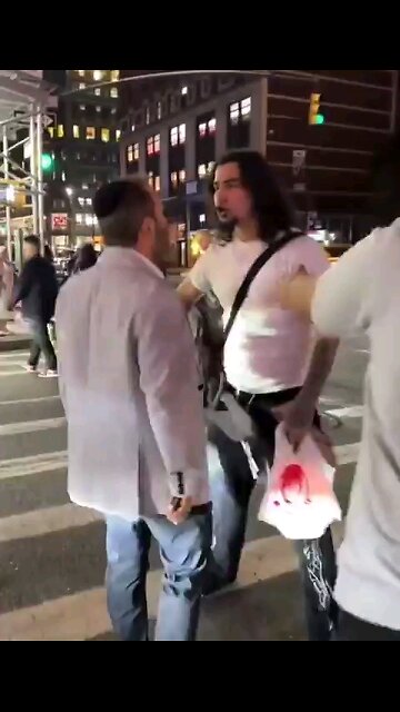 Christian brother calls out Rabbi Shmuley in public.