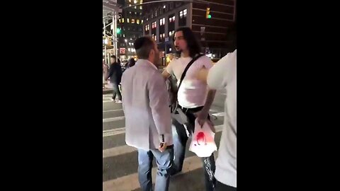 Christian brother calls out Rabbi Shmuley in public.