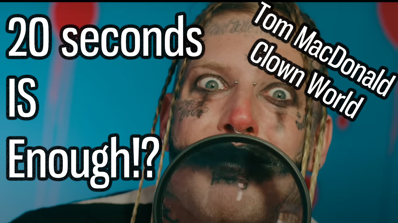 This 20 sec will teach u more than 20 years of college! ( My Reaction ) Tom MacDonald - Clown World