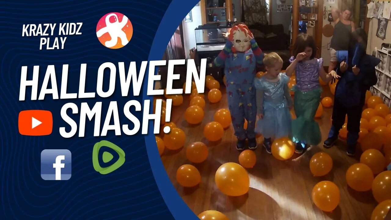 Krazy Kidz Play Halloween Smash! | Krazy Kidz Creations