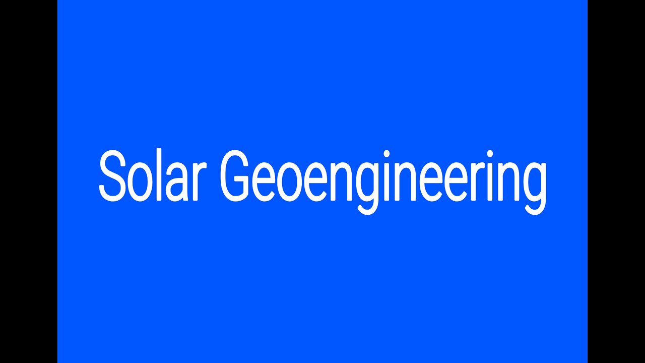 Solar Geoengineering Explained (Solar Radiation Management, SRM, Stratospheric Aerosol Injection)
