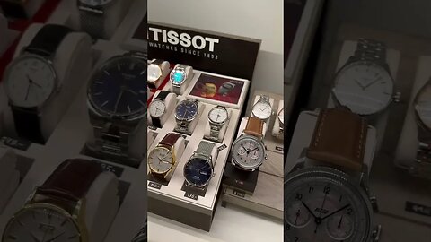 Tissot shelf in the store is all about PRX