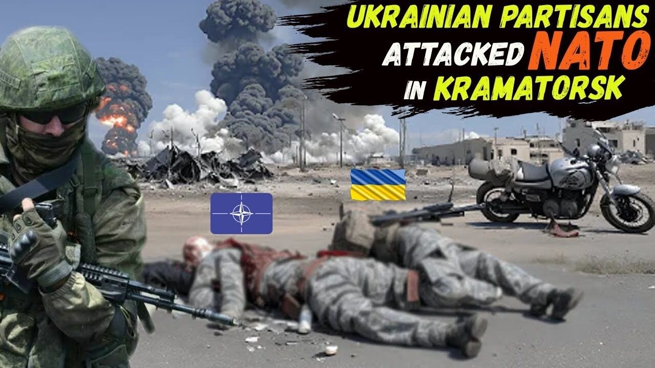Ukrainian Partisans Eliminated NATO and AFU Officers in KRAMATORSK┃RUS Army Is Surrounding SELIDOVO