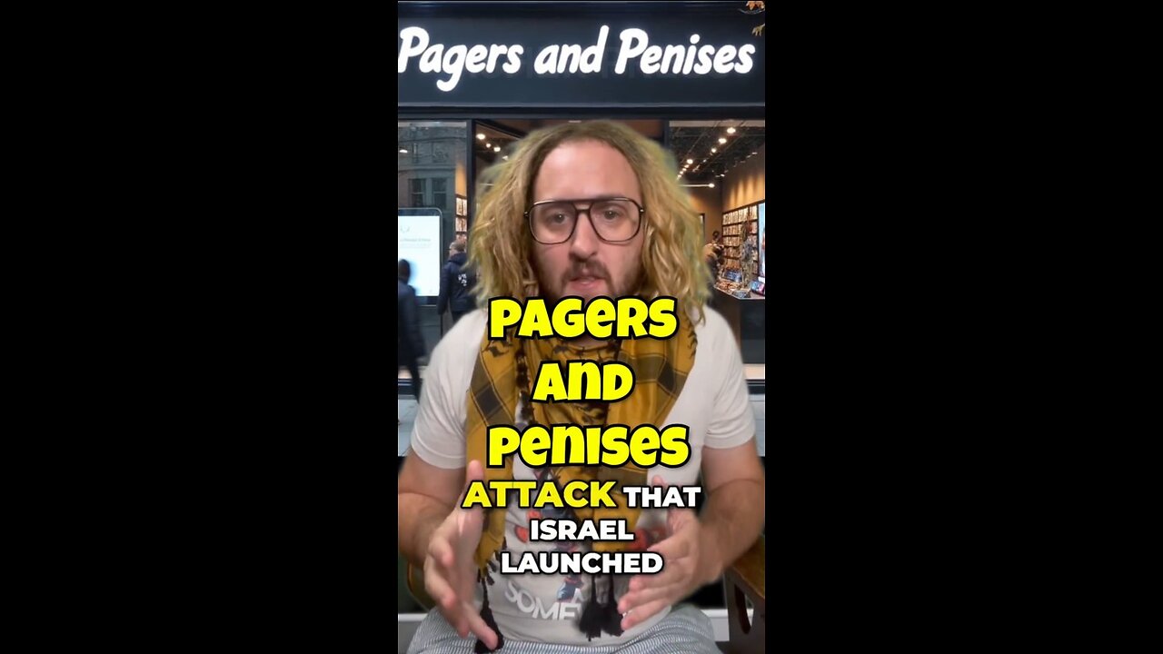 “Pagers blew up. Penises blew up. There were penises everywhere!” 😱