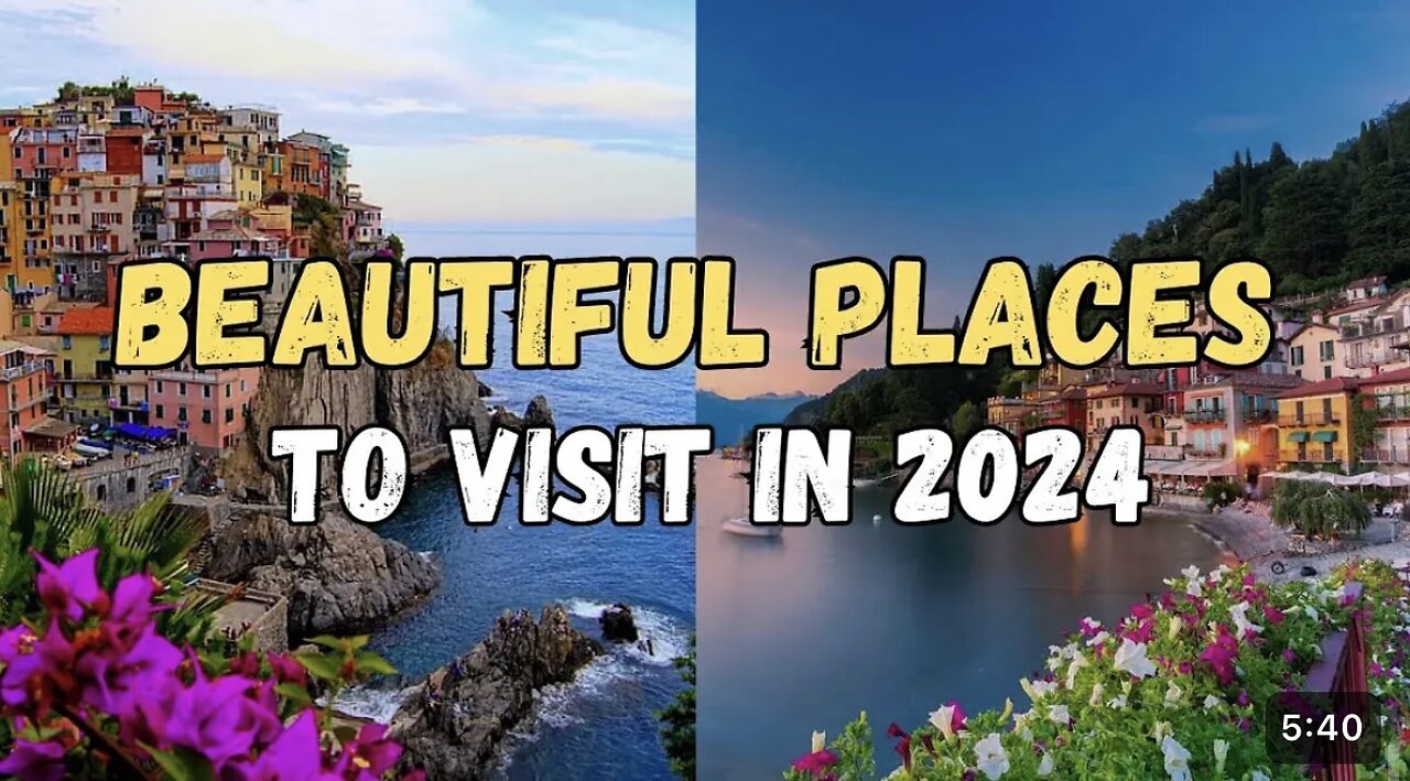 Top 7 places to visit in 2024 || why to visit these places