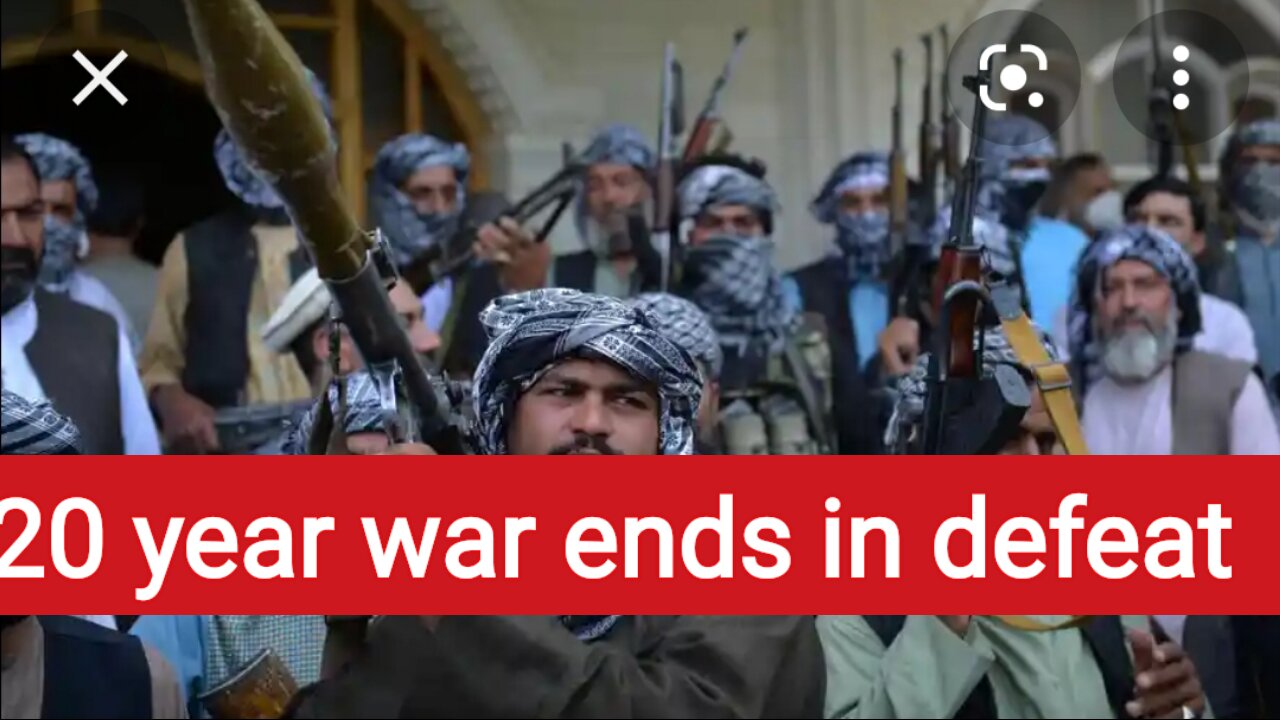 20 years of war ends in defeat