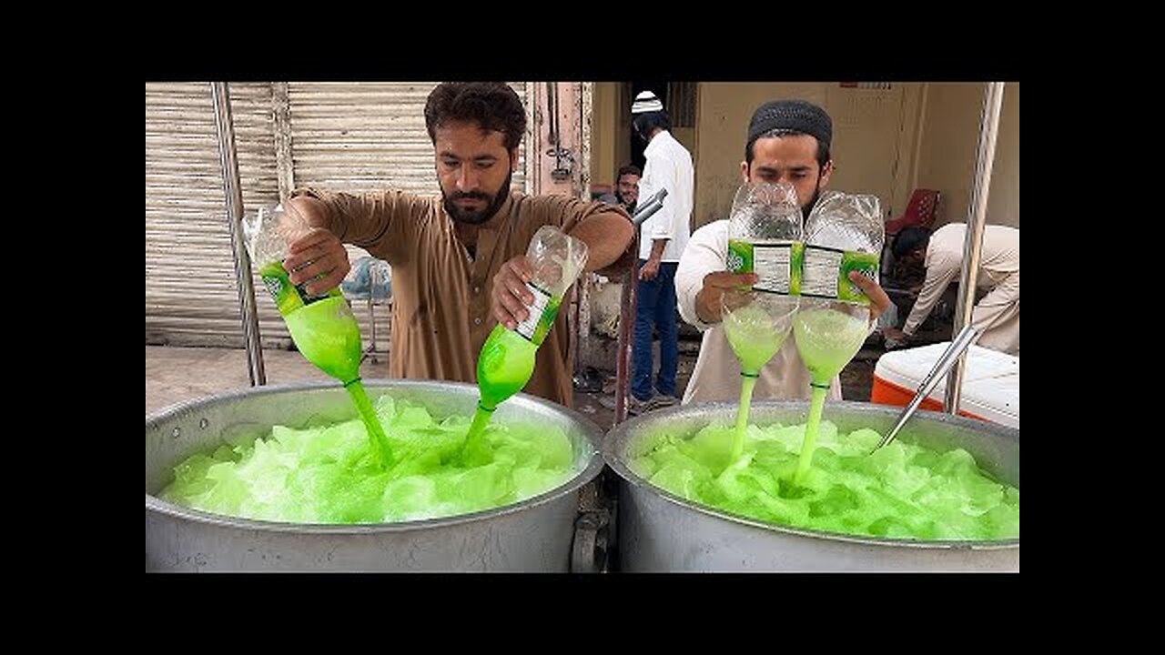 Fresh Pakola Juice | Pakistani Street Food