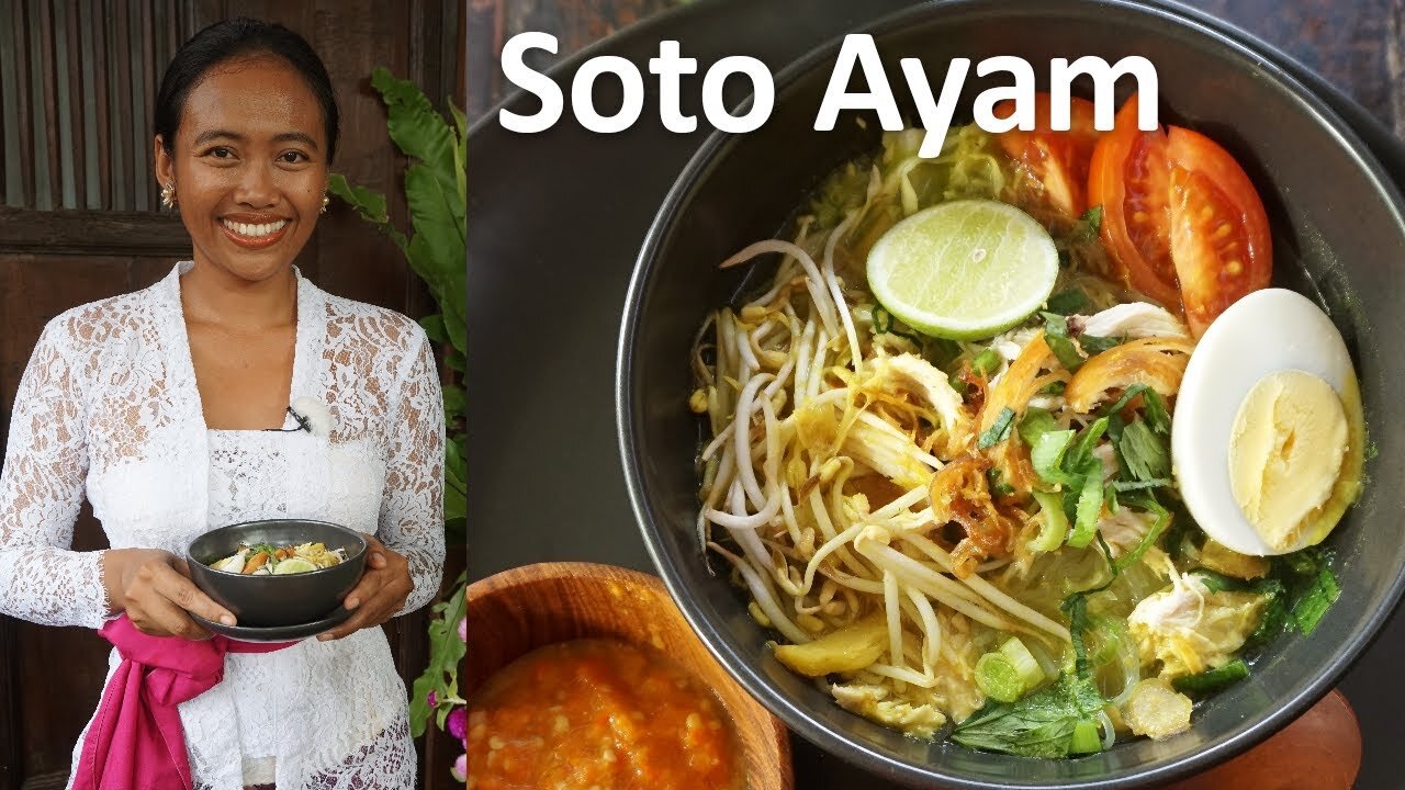 Soto Ayam, Indonesian Style Chicken Soup