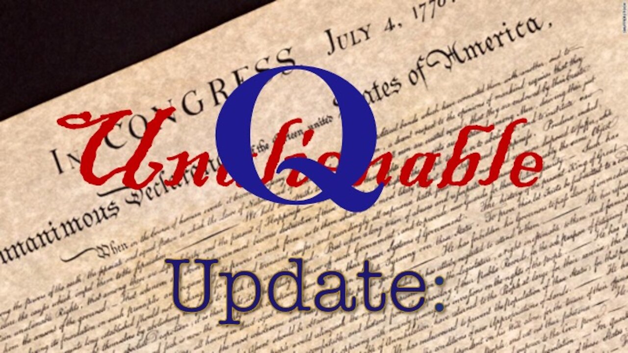 UNALIENABLE - JOHN ANON Update!