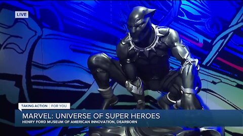 Marvel Exhibit Honors Boseman