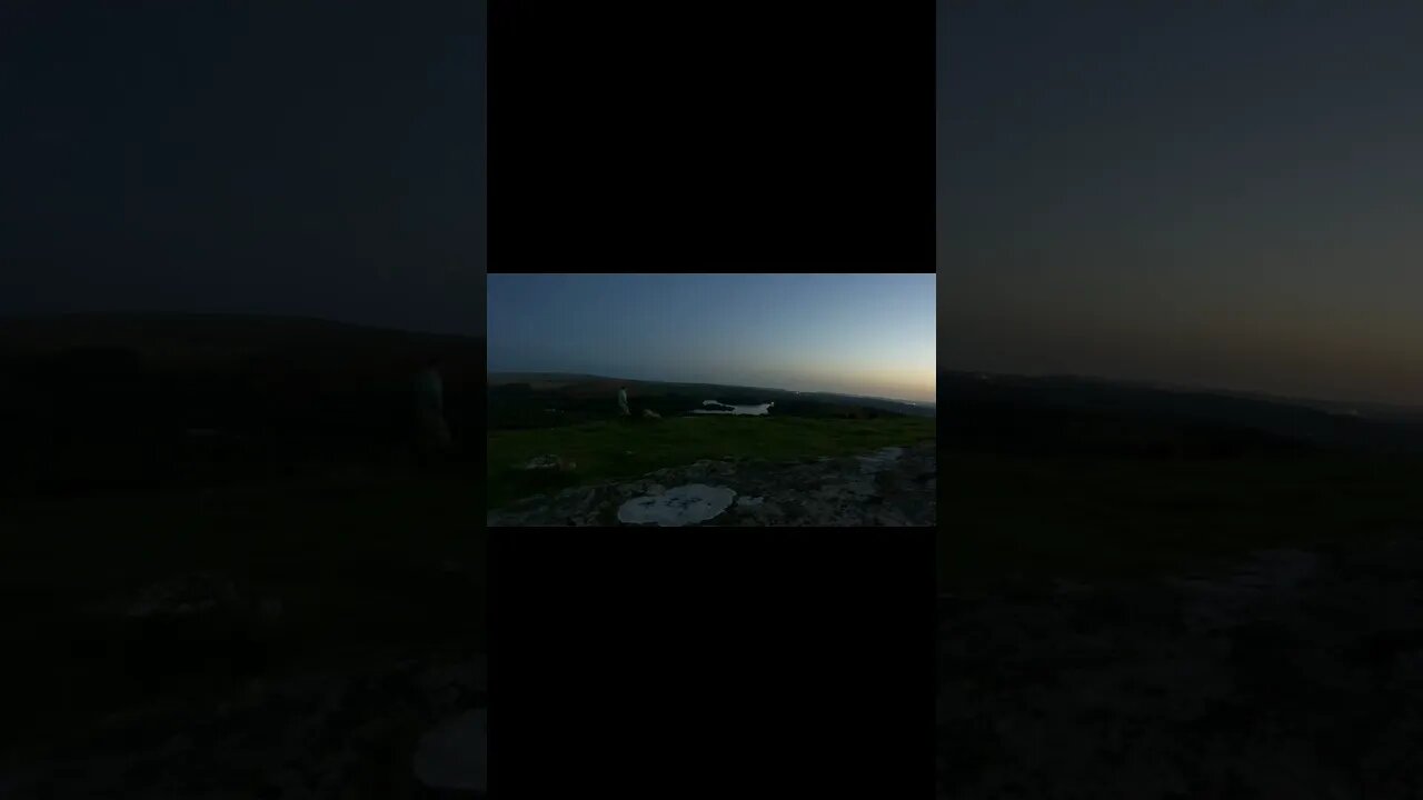 Spending time overlooking Burrator Resevoir. Nightlapse GoPro #dartmoor #shortsvideo