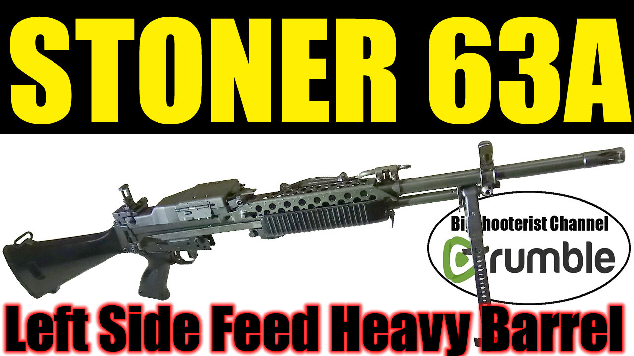 Stoner Model 63A Left Hand Feed, Belt Fed.