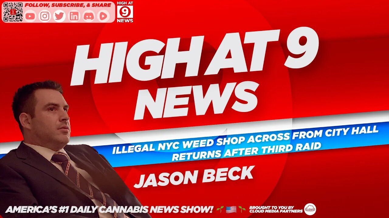 High At 9 News : Jason Beck - Illegal NYC weed shop across from City Hall returns after third raid