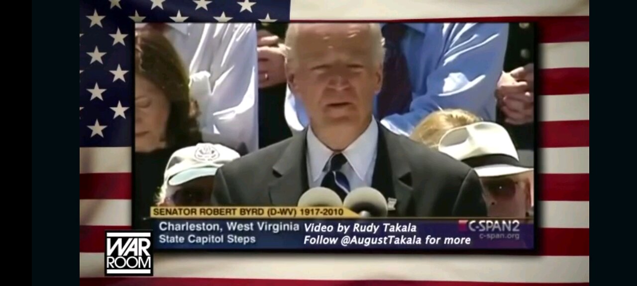 War Room: Biden crying over the death of a white supremacist who was his recruiter👀