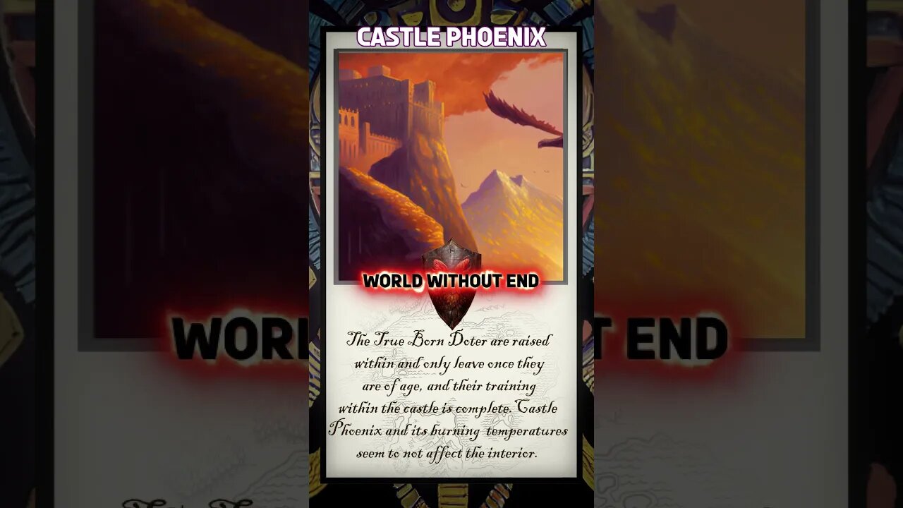 Castle Phoenix: Original Dark Fantasy/Sci-Fi Fictional RPG/Story World Short Lore video
