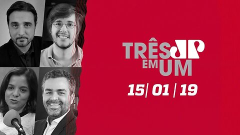 3 em 1 - 15/01/19 - Bolsonaro assina decreto que flexibiliza posse de armas