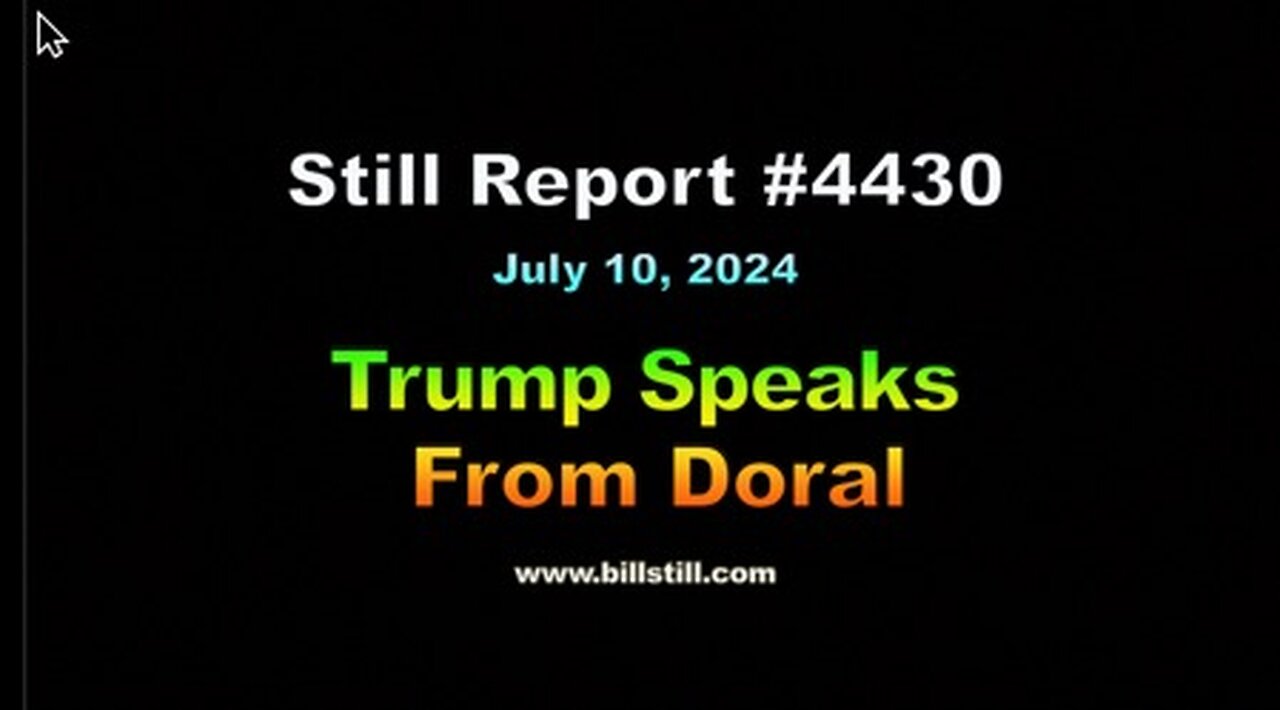 Trump Speaks From Doral, 4430