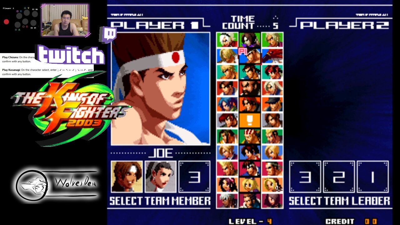 (ARC) KOF 2003 - 00 - Cheats