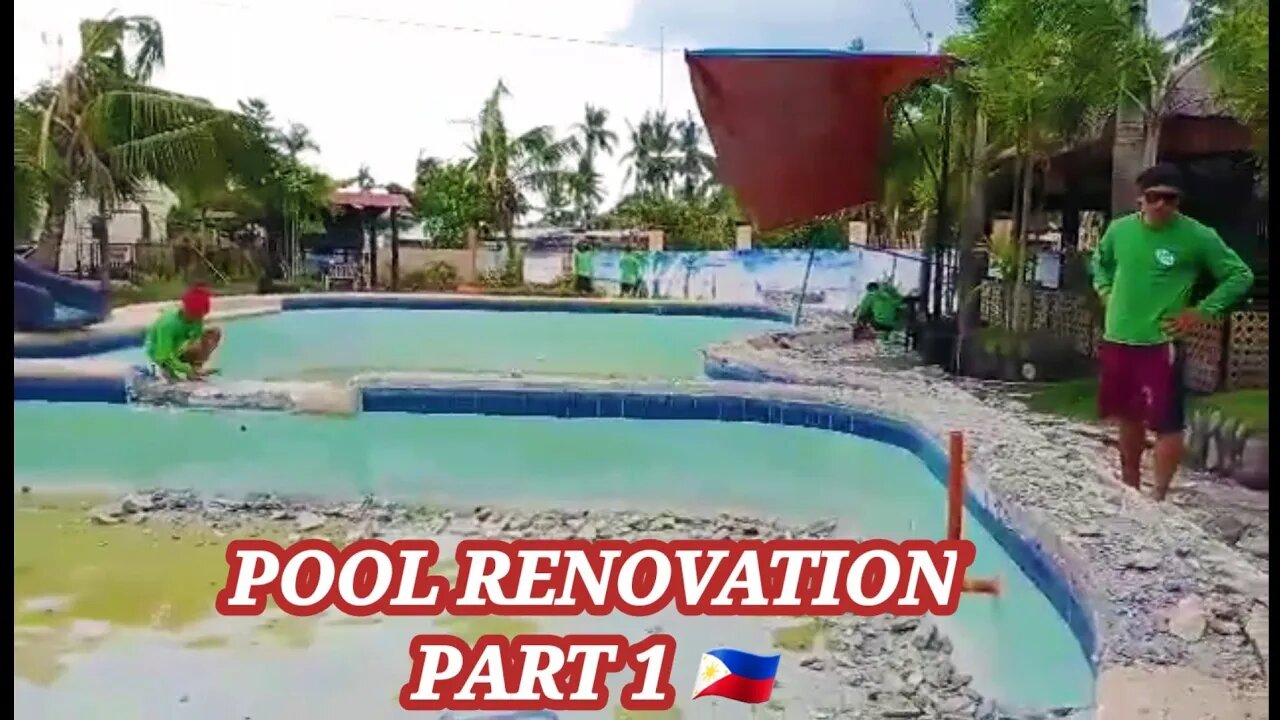 POOL RENOVATION PART 1 🇵🇭