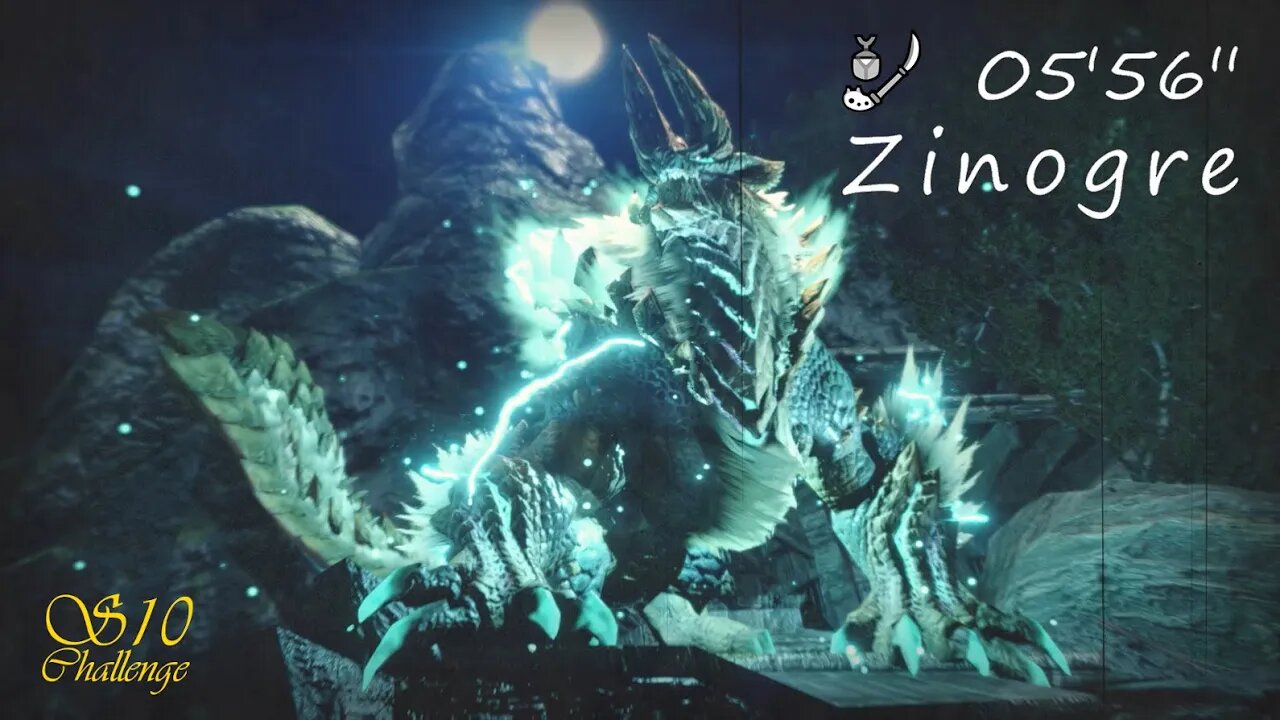 Zinogre (05'56'') - S10 Challenge | Insect Glaive | Monster Hunter Rise