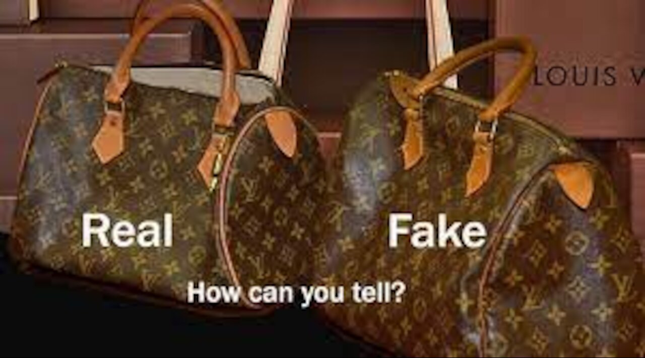 How to spot a fake Louis Vuitton bag