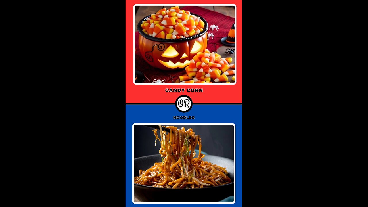 would you rather.?? sweet vs Savory edition..