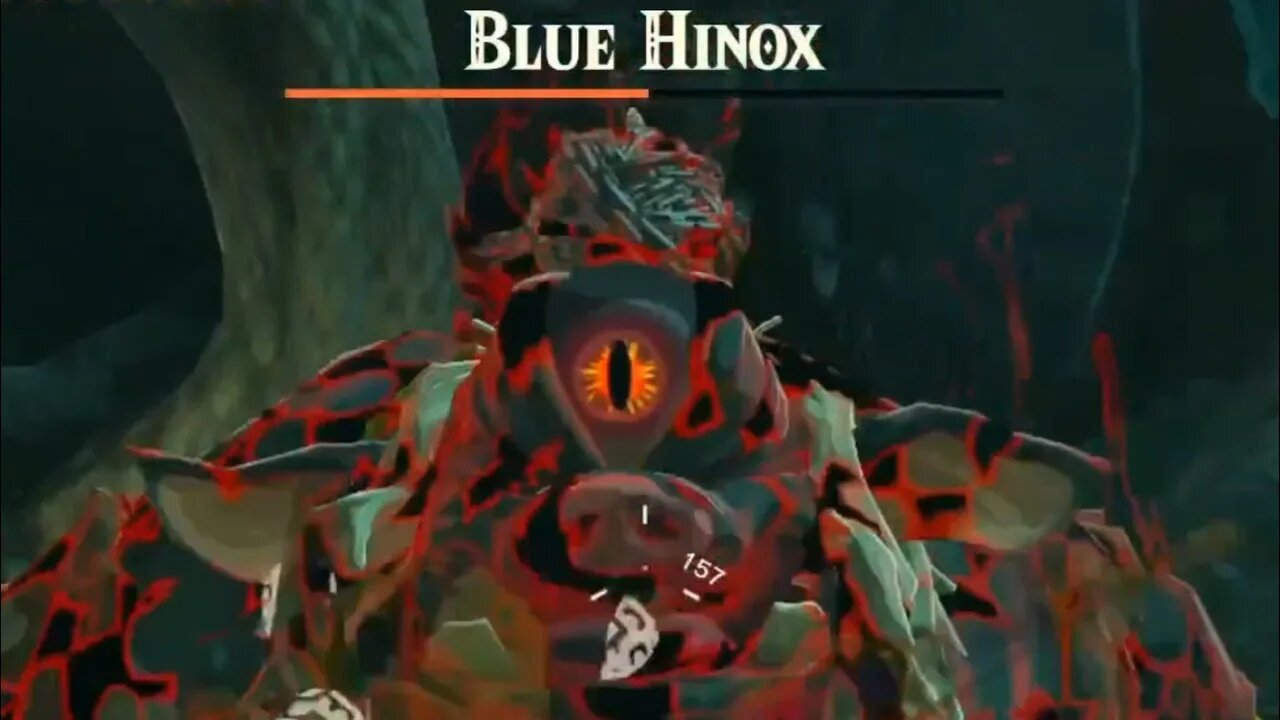 Defeating Blue Hinox "East Necluda Depths" - The Legend of Zelda: Tears of the Kingdom