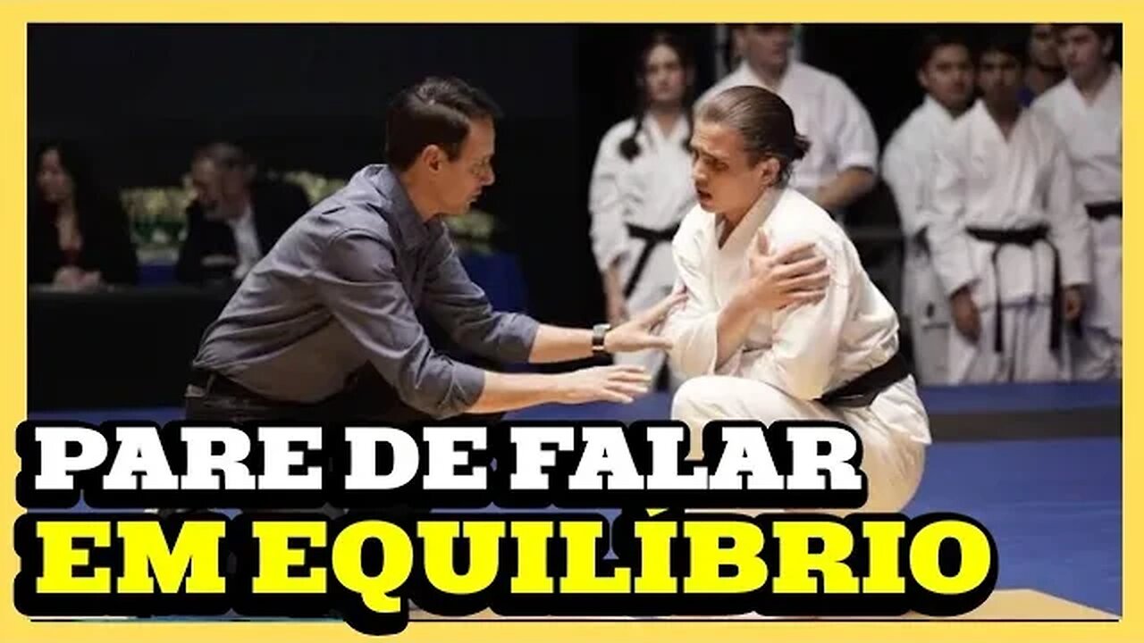 TÁ NA HORA DE PARAR COLOCAR A CULPA NO EQUILÍBRIO DO KARATE MIYAGI DO EM COBRA KAI