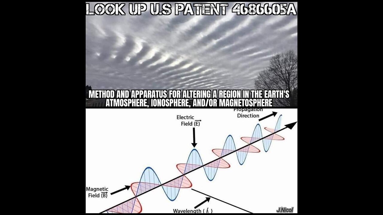 Let's Play, Name That Cloud? Straight Line Clouds are Not from Nature, it is The Machine!