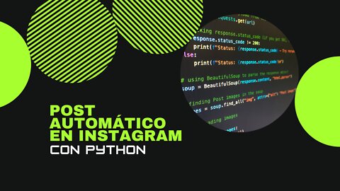 Post automático en instagram con Python