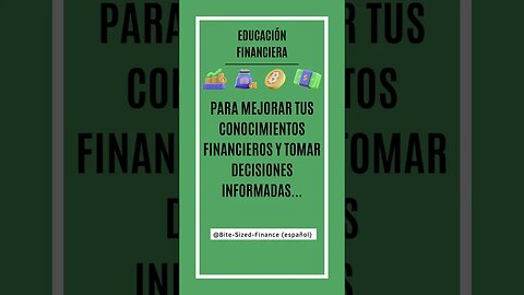 #finanzas #finanzapersonal #finance #personalfinance #shorts